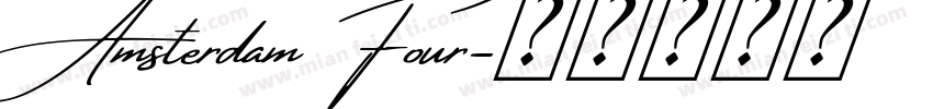 Amsterdam Four字体转换
